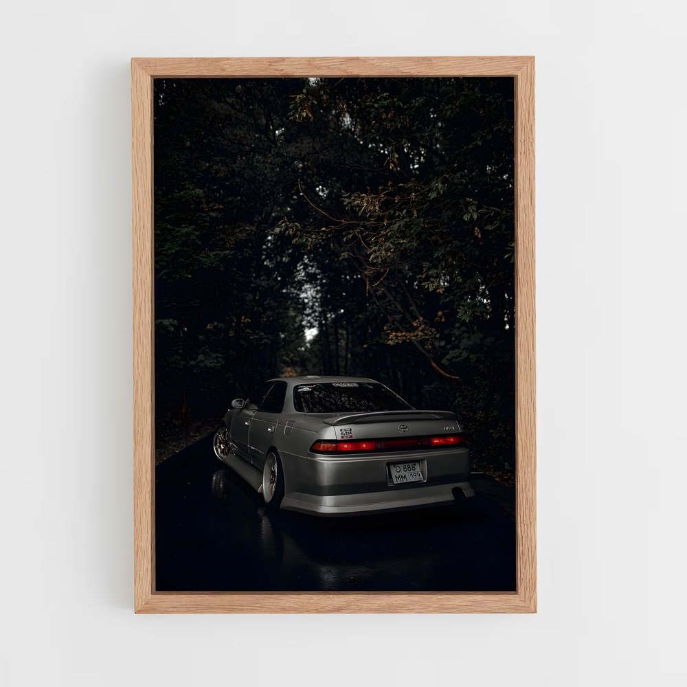 Poster Mark ii jzx élégant – affiche Toyota (vue 4)